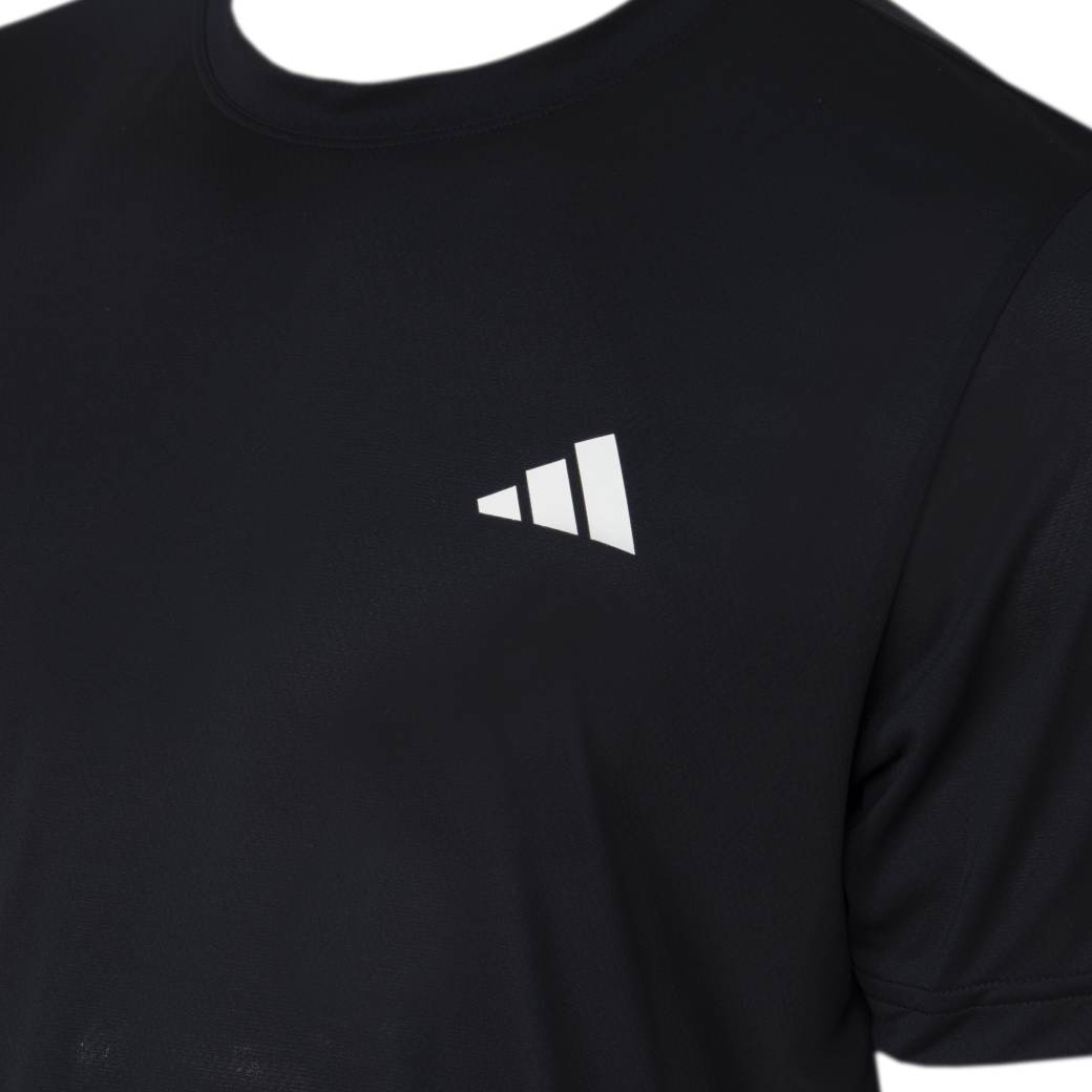 Adidas Camiseta JF1146 M OWN THE RUN BASIC Black  -3-
